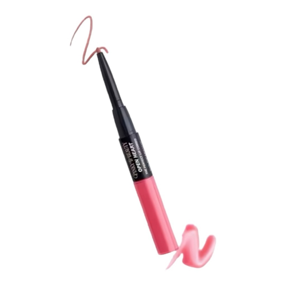 Pinky B Beauty The Perfect Lip Combo Open Heart Lip Kit Lip Liner Lip Gloss Pink